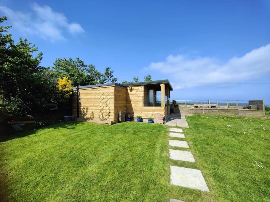 Little Swelle Cabin With Awesome Sea Views Poundstock Exterior foto