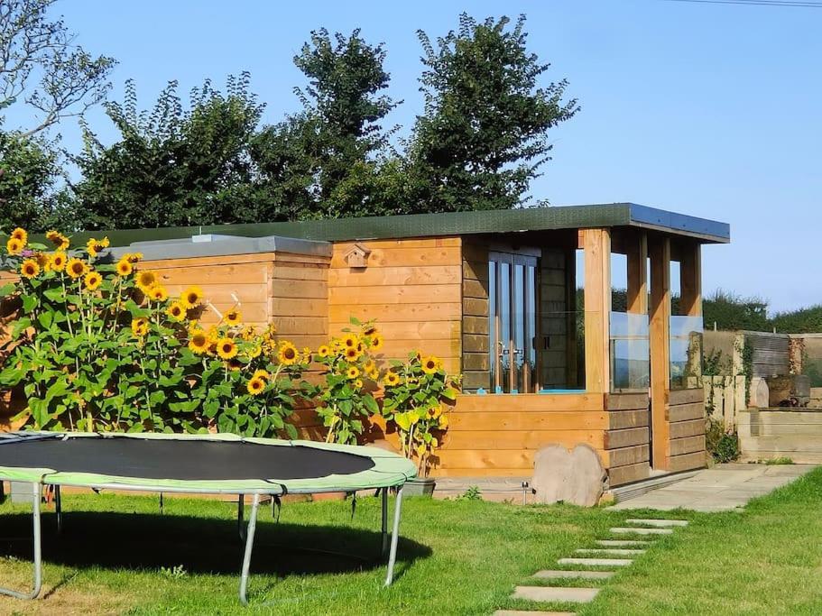 Little Swelle Cabin With Awesome Sea Views Poundstock Exterior foto